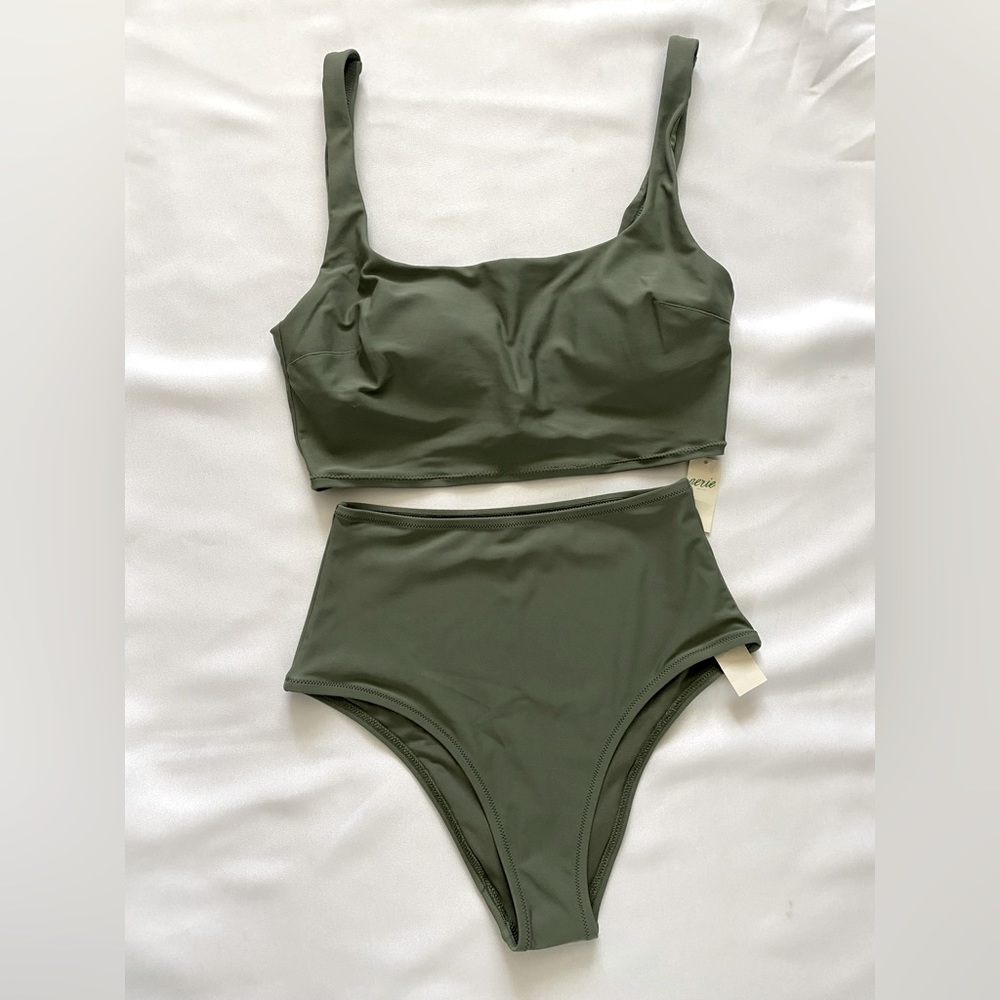 NWT - Aerie Two Piece Swimsuit - top (M) and bikini (XS)
